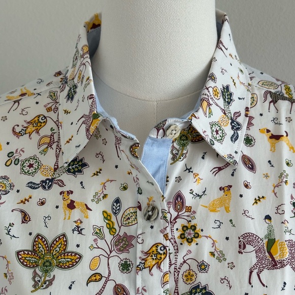 Ariat Women's Tomales Shirt - Folkore Print / Western / Equestrian Vibes - Picture 3 of 16